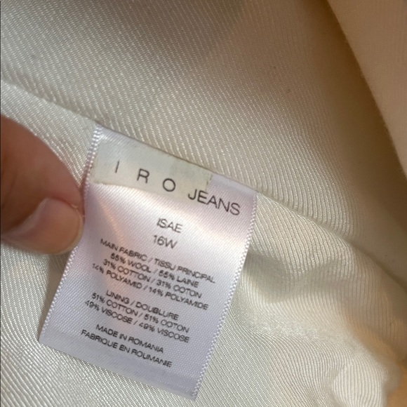 IRO Cream Bomber Jacket - Picture 5 of 5